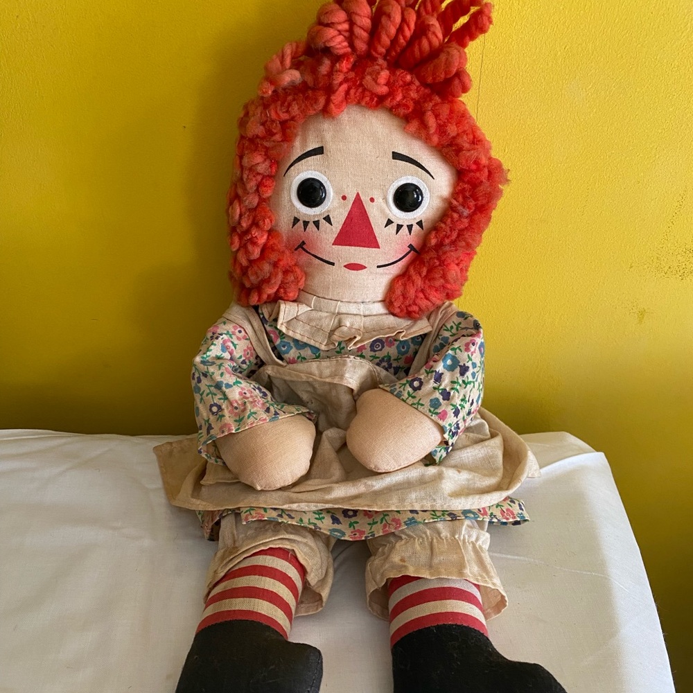 Vintage Raggedy Ann Doll